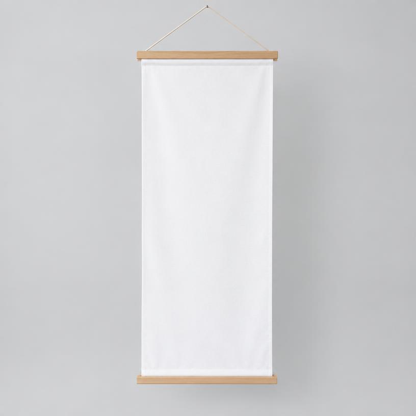 Kakémono textile suspendu