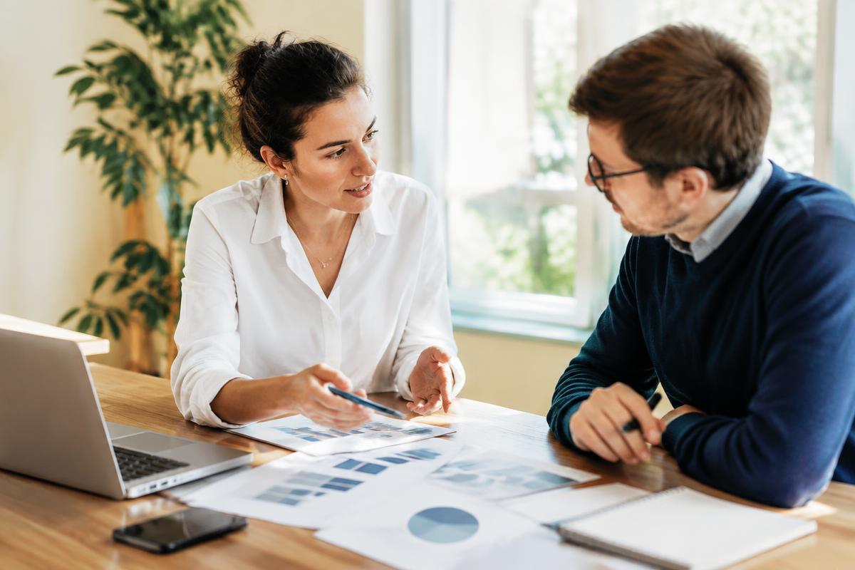 Réunion de travail autour d'un plan de communication