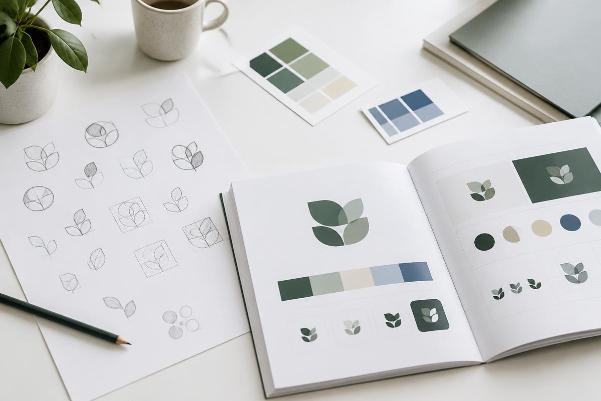 Recherches de logo et charte graphique