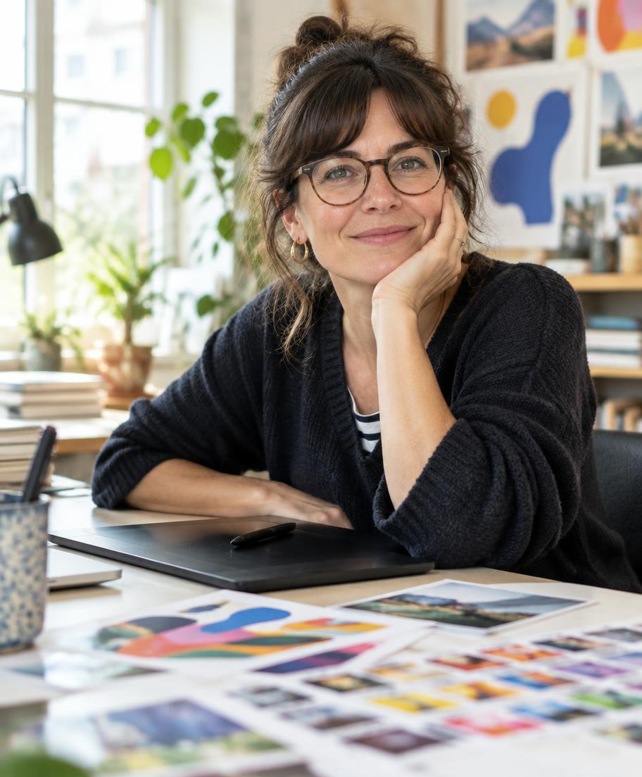 Christelle, graphiste chez Soropub